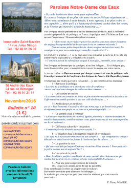 Ann&eacute;e 2009 - Saint Nazaire Bri&eacute;re