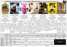 Télécharger le Programme du cinéma