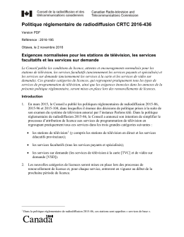 Version PDF - Conseil de la radiodiffusion et des