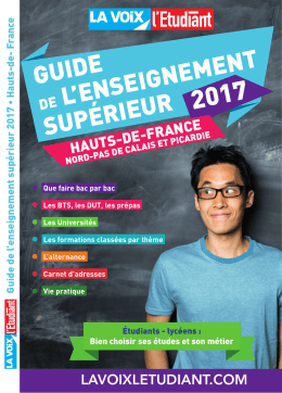 Guide l`enseiGnement sup&eacute;rieur