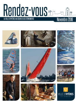 Novembre 2016 - Office de Tourisme de Hyères