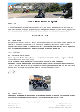 Télécharger le PDF - Europe Active Moto