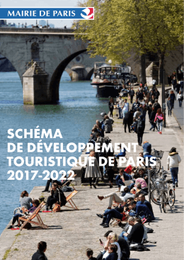 schéma de développement touristique de paris