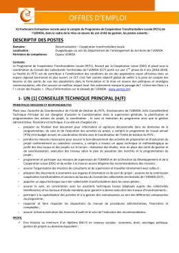 ICI Partenaire Entreprises recrute pour le compte d`une grande