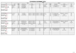 planning novembre 2016 - Beaujoire Basket Club