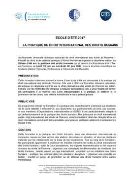 Présentation  - SFDI | Société française pour le droit international