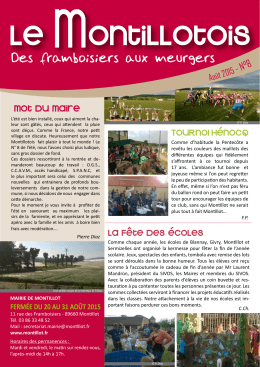 Des framboisiers aux meurgers