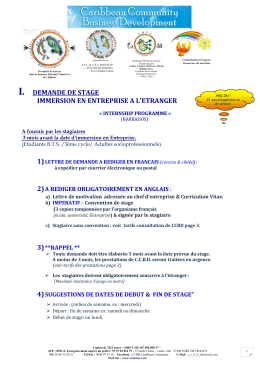 218 Ko - Caribbean Community Business Development Inc