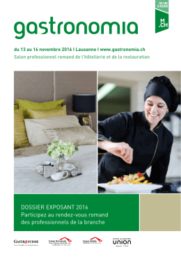 brochure de pr&eacute;sentation