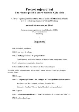 programme-colloque-freinet-aujourdhui-19 - SE-Unsa du Bas-Rhin