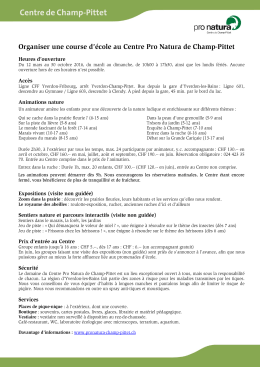 télécharger - Centre Pro Natura de Champ