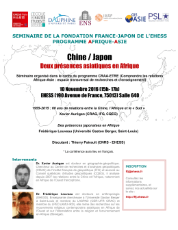 Chine / Japon - Fondation France