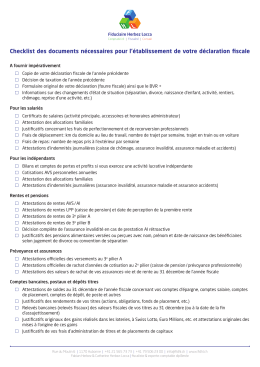 Téléchargez la checklist des documents nécessaires pour l