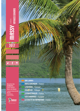 voyages seniors - Ville de Massy