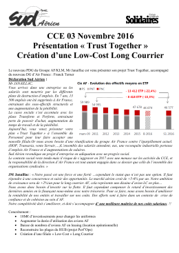 Trust Together &raquo; Cr&eacute;ation d`une Low-Cost Long