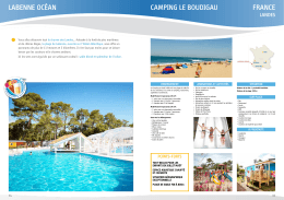 france camping le boudigau labenne oc&eacute;an