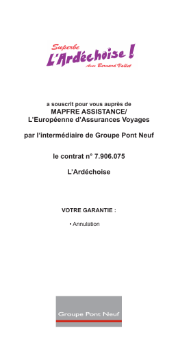 MAPFRE ASSISTANCE/ L`Européenne d`Assurances