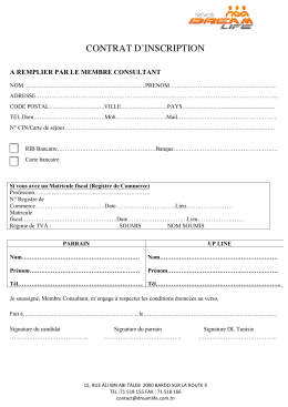 contrat d`adhésion
