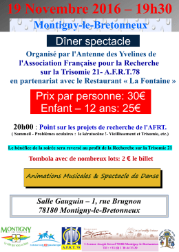 Télécharger ici le programme et le bulletin d`inscription