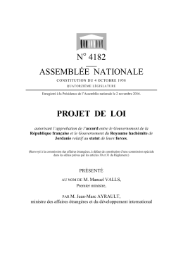 N° 4182 ASSEMBLÉE NATIONALE PROJET DE LOI