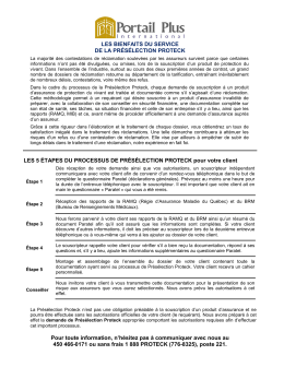 LES BIENFAI DE LA PR&Eacute;S&Eacute;L LES 5 &Eacute;TAPES DU PROCESSUS DE