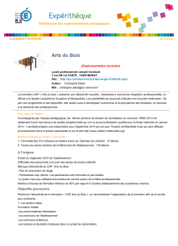 Arts du Bois