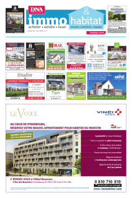 Suppl&eacute;ment Immobilier - Derni&egrave;res Nouvelles d`Alsace