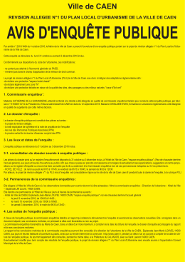 2. Le dossier d`enqu&ecirc;te