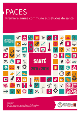 Premi&egrave;re ann&eacute;e commune aux &eacute;tudes de sant&eacute;