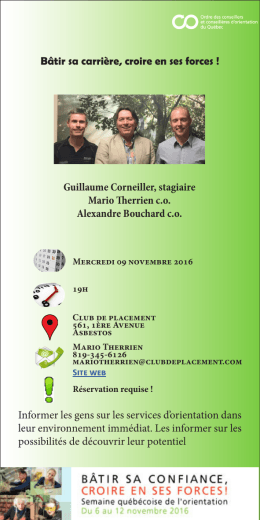 Bâtir sa carrière, croire en ses forces ! Guillaume Corneiller