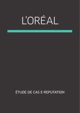 L`Oréal Community Management L`Oréal