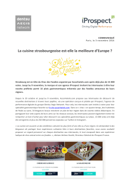 La cuisine strasbourgeoise est