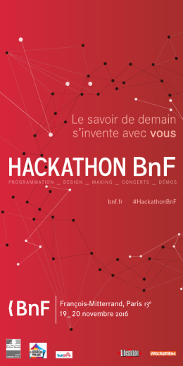 hackathon BnF - Digital meets Culture
