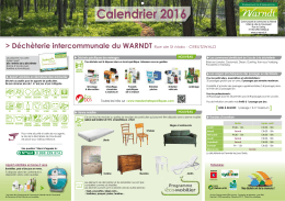 téléchargez le calendrier de collecte.