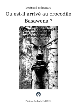Qu`est-il arriv&eacute; au crocodile Basawena
