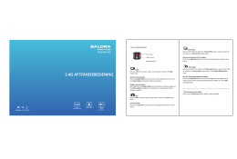 2.4g afstandsbediening