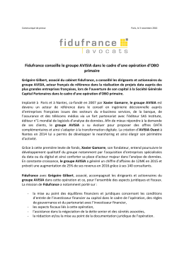 Télécharger le communiqué de presse