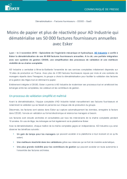 Moins de papier et plus de réactivité pour AD Industrie qui