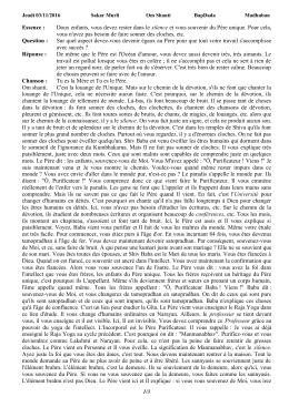 French Sakar Murli of 03/11/2016