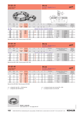 R-181 Losflansche INOX PN 10-40