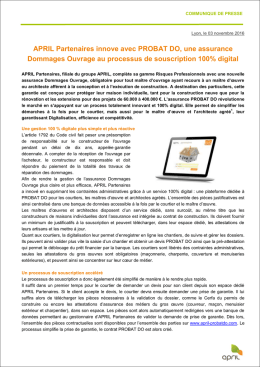Télécharger le communiqué de presse