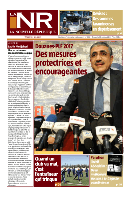 Edition n°5685 - La Nouvelle République