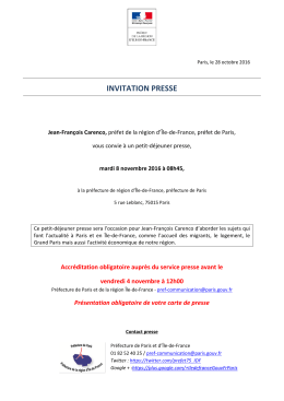 Petit-d&eacute;jeuner de presse - 08-11-2016 PDF