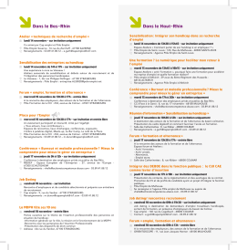 Dans le Bas-Rhin Dans le Haut-Rhin