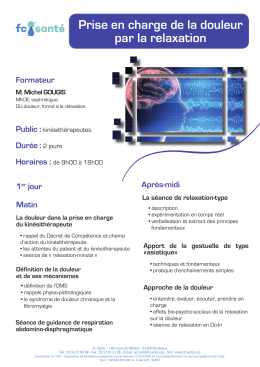 Voir le programme - FC