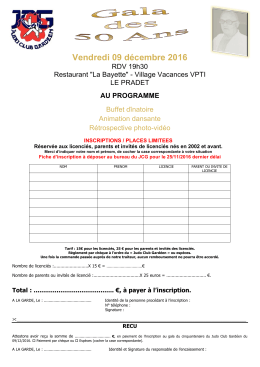 fiche-inscription-gala-50-ans - La Garde