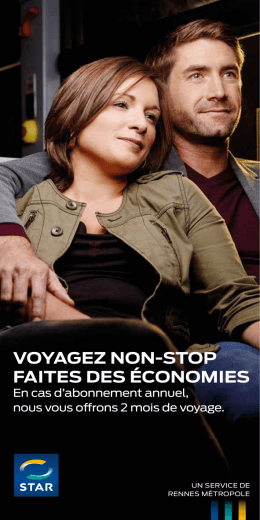 voyagez non-stop faites des économies