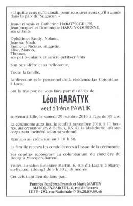 Page 1 &laquo; Il quitte ceux qu`il aimait, pour retrouver ceux qu`il a aim&eacute;s