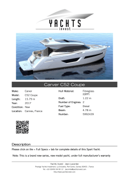 Carver C52 Coupe