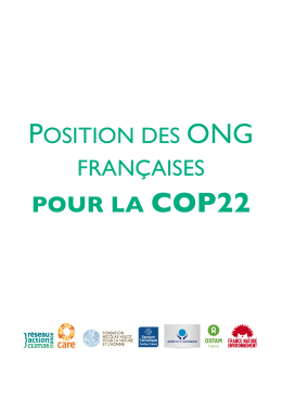 info document - R&eacute;seau Action Climat France